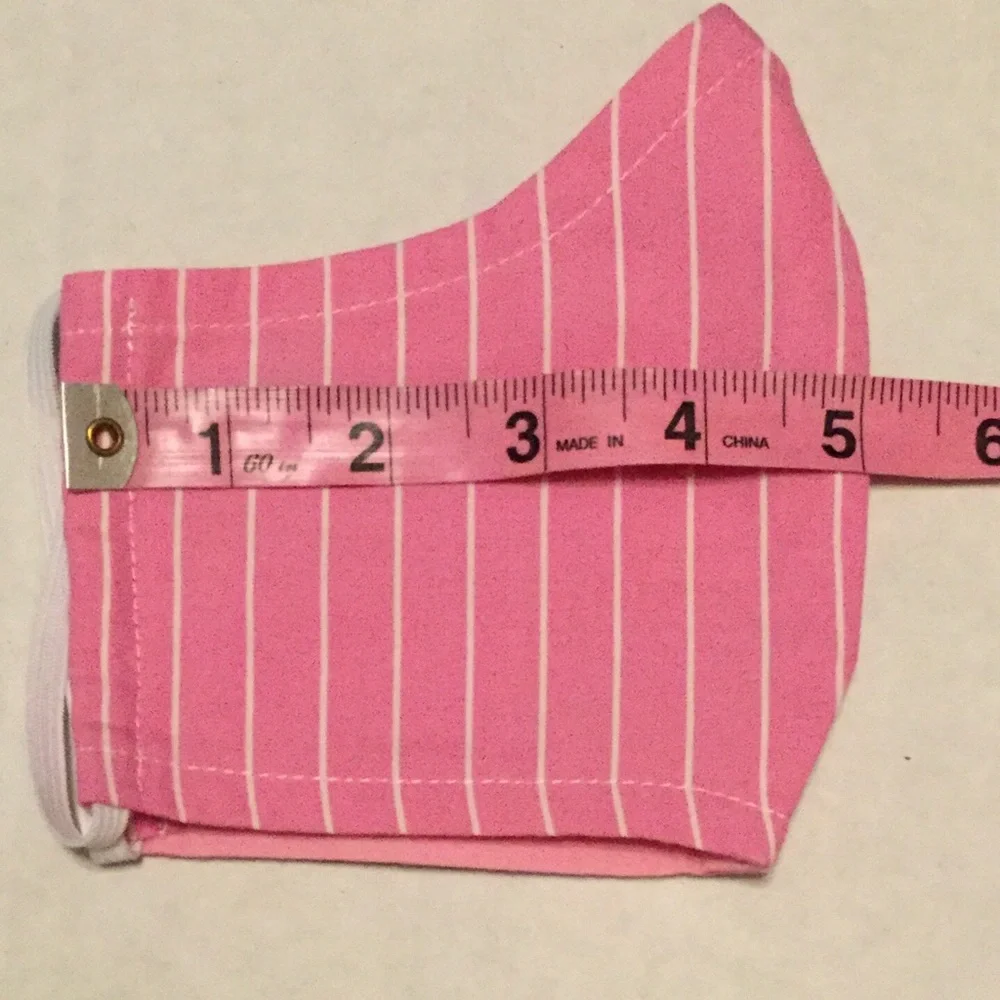 Lilly Pulitzer Cone Face Mask White Pink NEW